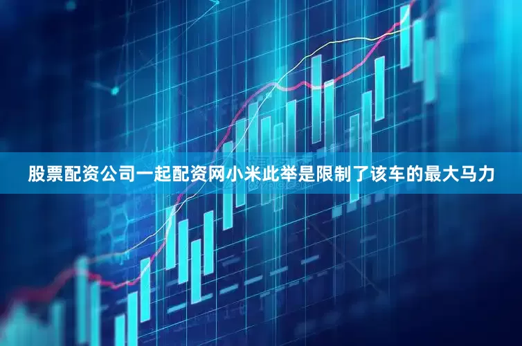 股票配资公司一起配资网小米此举是限制了该车的最大马力