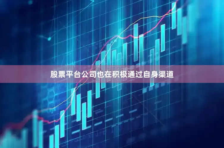 股票平台公司也在积极通过自身渠道